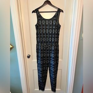 ATHLETA green/black jumpsuit, size 6